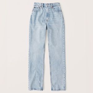 COPY - Abercrombie & fitch 90’s straight ultra high rise - curve love